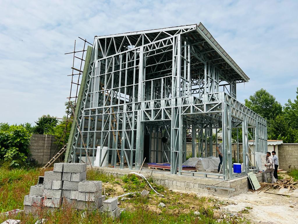 بهترین طراحی تولید و اجرای سازه های LSF در رشت