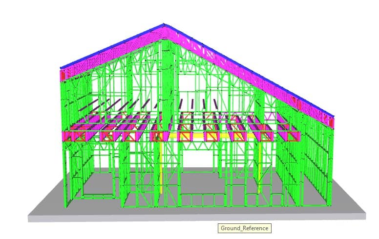 بهترین طراحی تولید و اجرای سازه های LSF در رشت